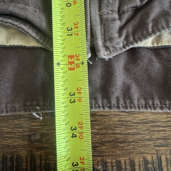 Carhartt J169 3XL Brown Quilt Lined Work Jacket Distressed Faded Heavyweight - Picture 5 of 7